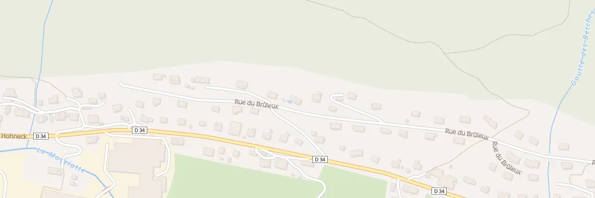 Plan du 46 Rue du Brûleux à La Bresse