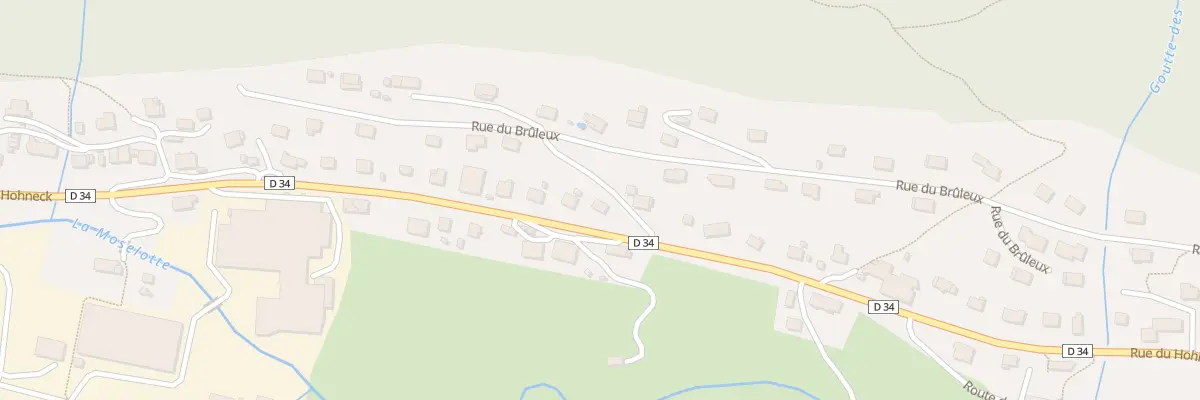 Plan du 89 Rue du Hohneck à La Bresse