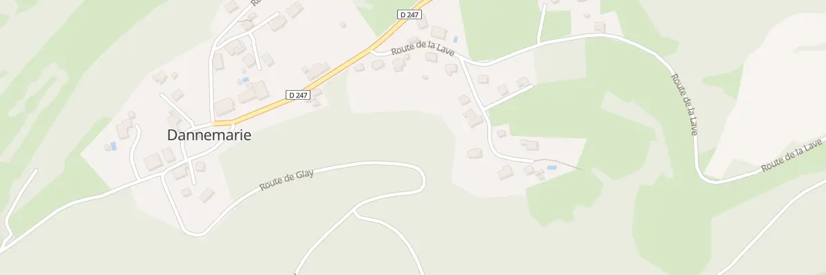 Plan du 5041 Le Vergeoulot à Dannemarie