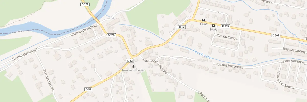 Plan du 7 Rue Louis Dormoy à Fesches-le-Châtel