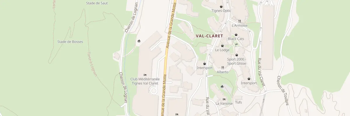 Plan du 325 Av de Grande Motte à Tignes