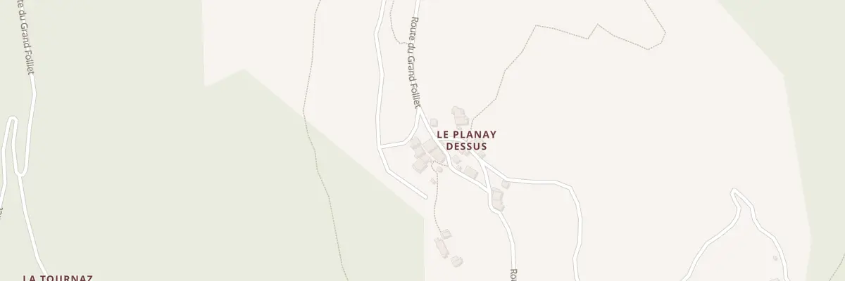 Plan du 5176 Rte du Grand Folliet à Sainte-Foy-Tarentaise