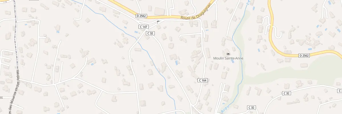 Plan du 94 Vche Vieux Chemin Sainte Anne à Grasse