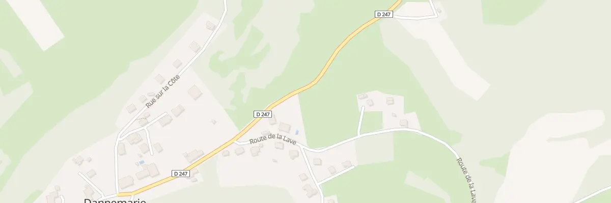 Plan du 5024 Au Village à Dannemarie