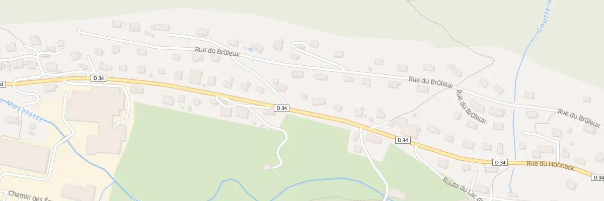 Plan du 93 Rue du Hohneck à La Bresse