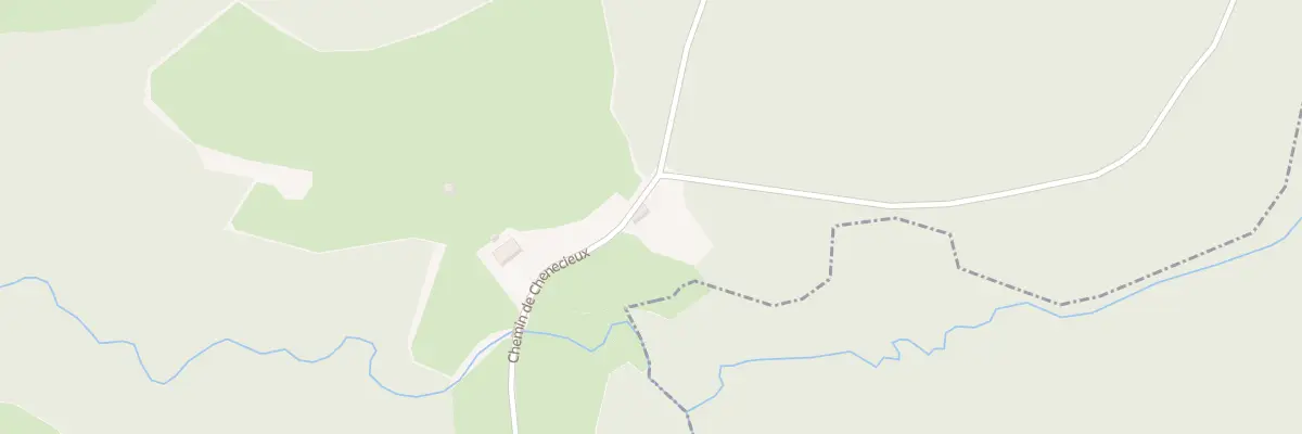 Plan du 596 Che De Chenecieux à La Voivre