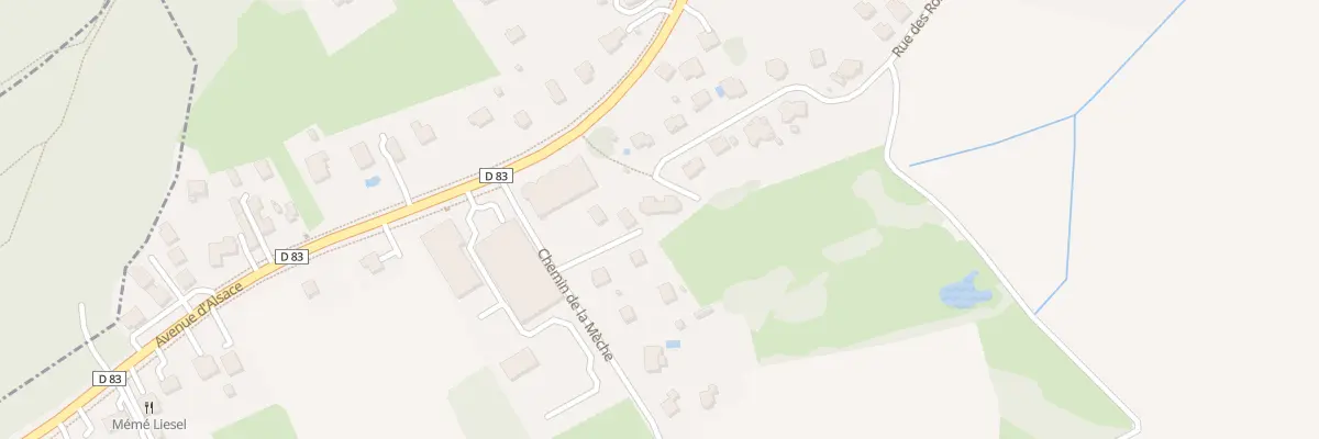 Plan du 25 Rue des Roseaux à Denney