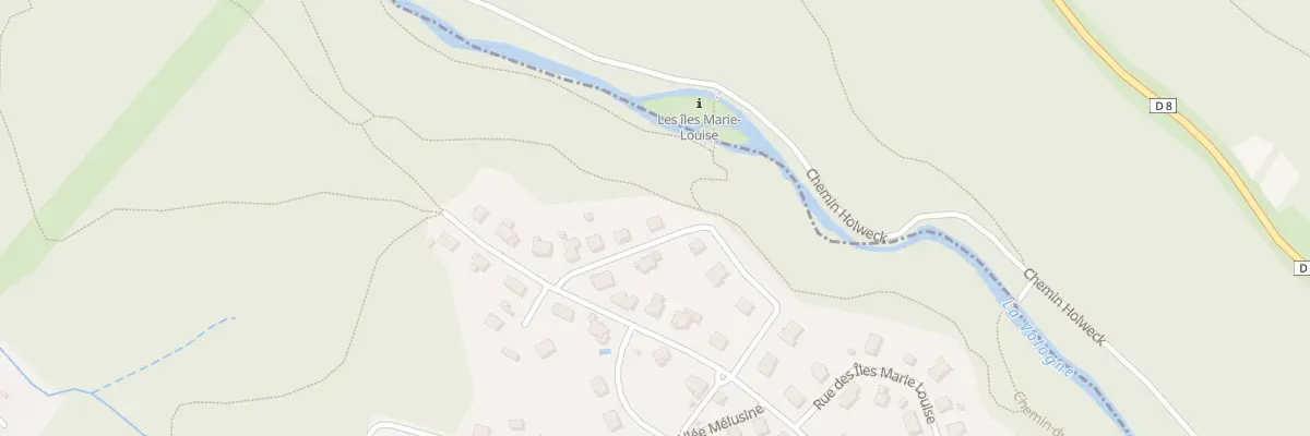 Plan du 7 All des Dames Vertes à Gérardmer