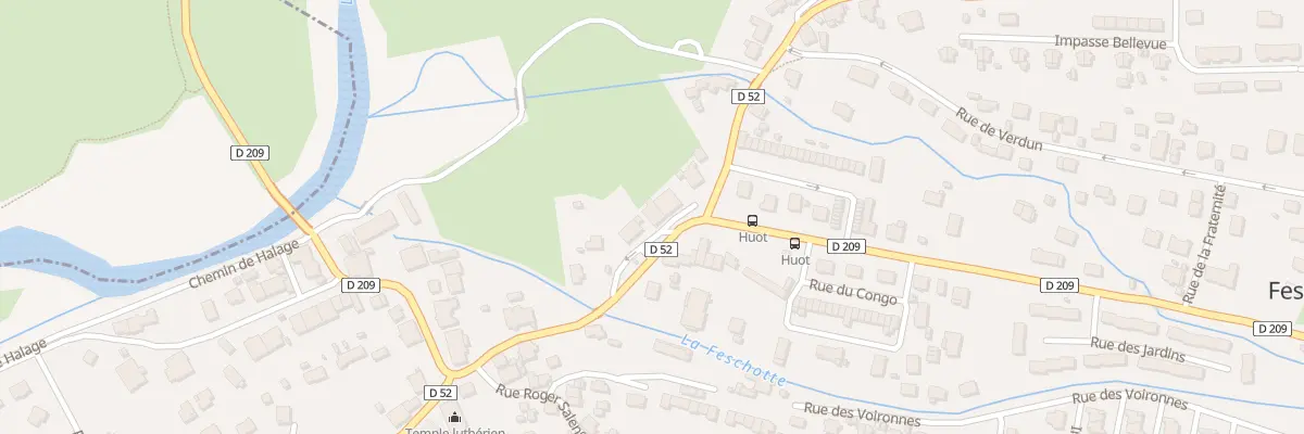 Plan du 2 Rue Louis Dormoy à Fesches-le-Châtel
