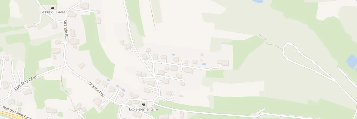 Plan du 3 Rue des Champs de la Brosse à Petitmagny