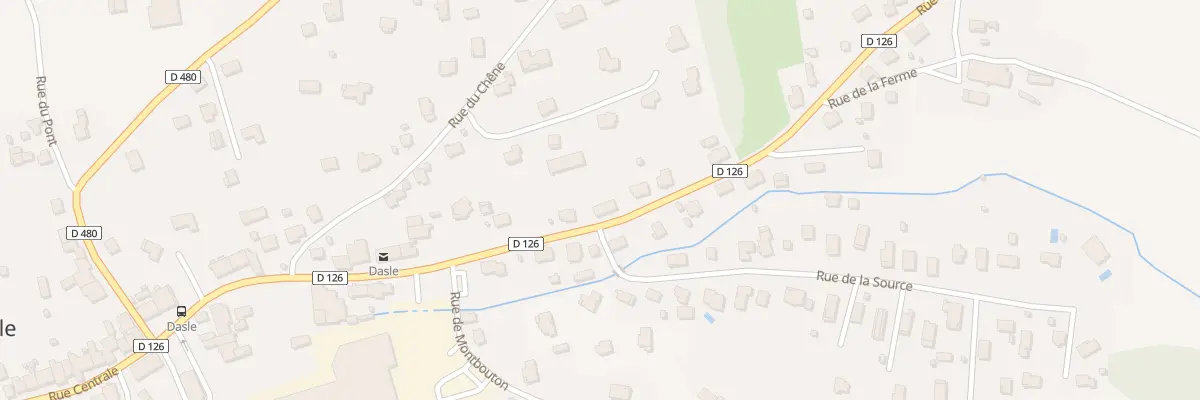 Plan du 56 Rue de Beaucourt à Dasle