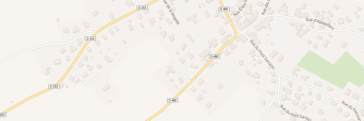 Plan du 4 Rue des Gros Prés à Vandoncourt