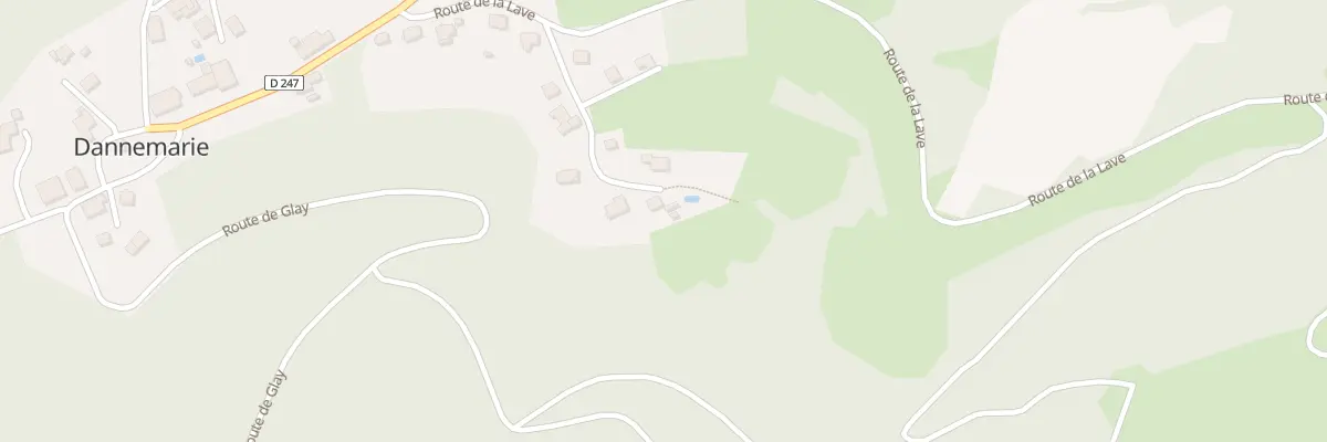 Plan du 5035 Le Communal de Lordon à Dannemarie