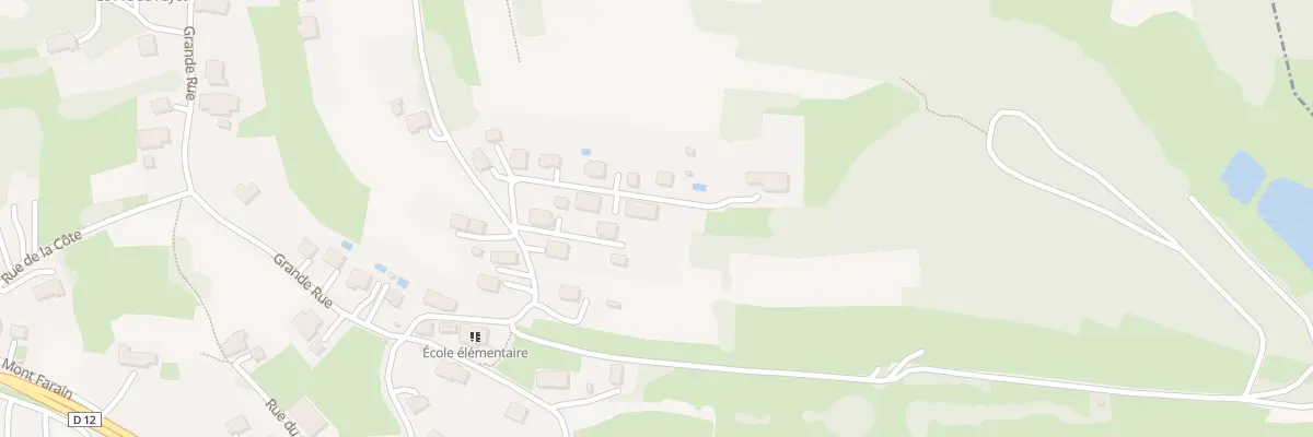 Plan du 4 Rue des Champs de la Brosse à Petitmagny