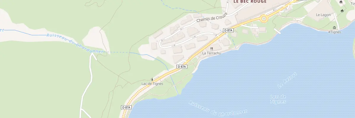 Plan du 646 Av du Lac à Tignes