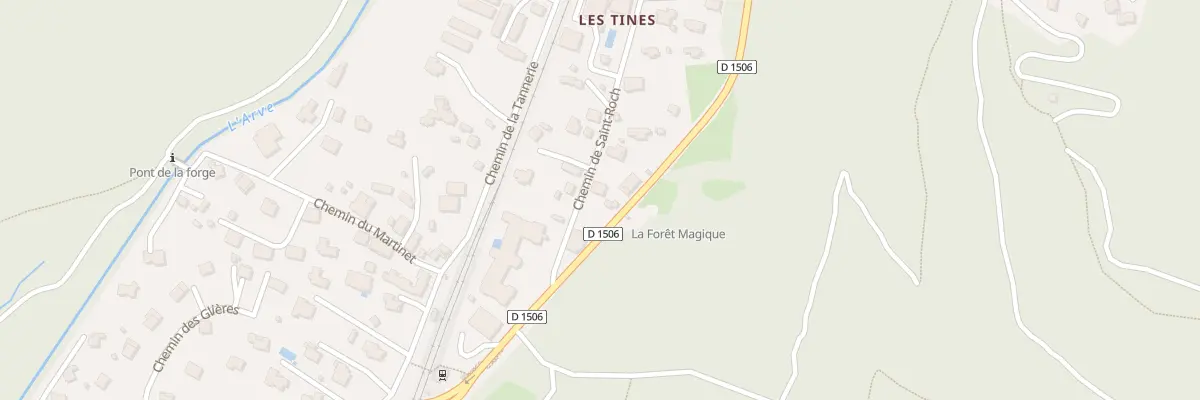 Plan du 66 Che de Saint-Roch à Chamonix-Mont-Blanc