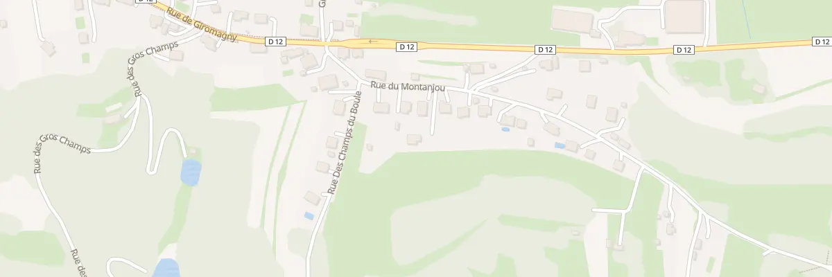 Plan du 6A Rue du Montanjou à Petitmagny