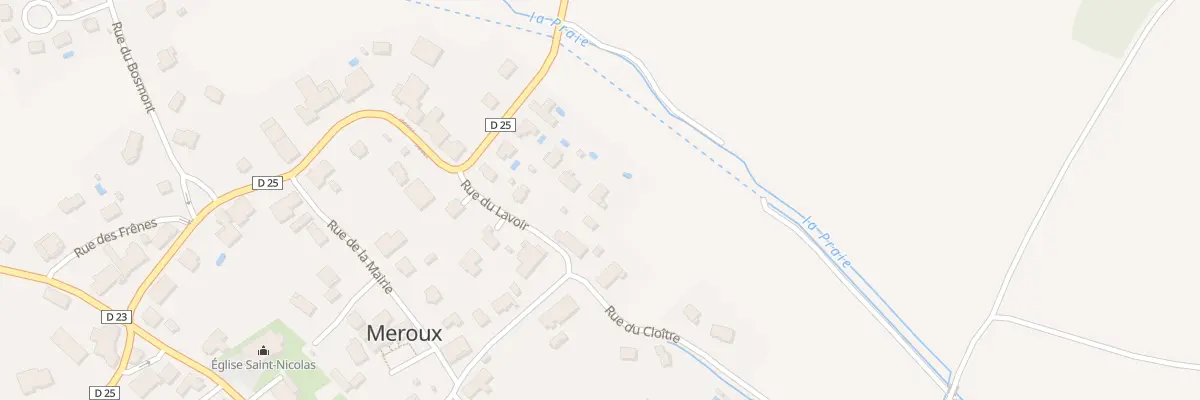Plan du 5B Rue du Lavoir à Meroux-Moval