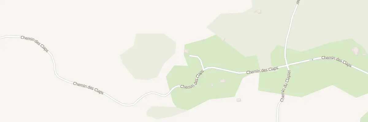 Plan du 2888 Che des Claps à Caussols