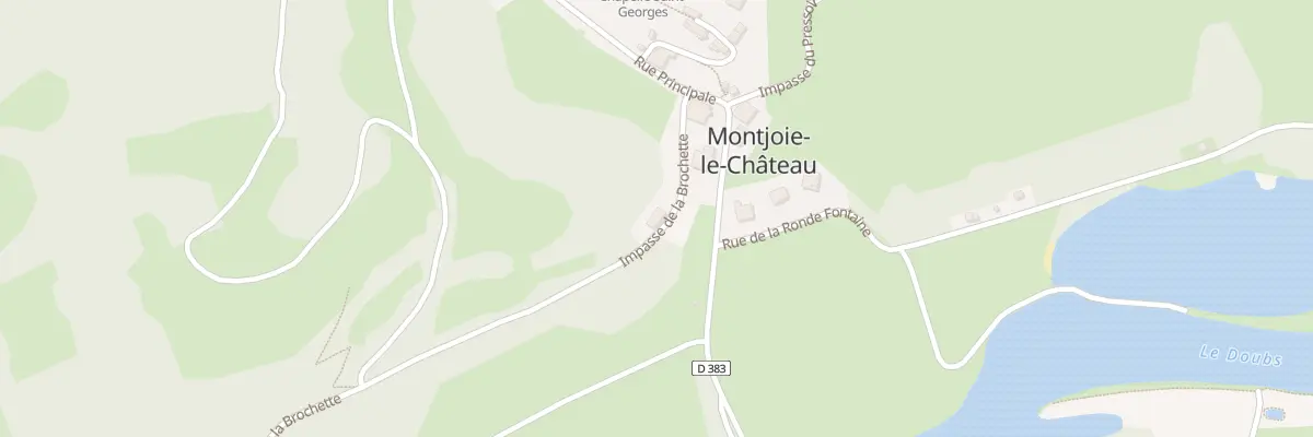 Plan du 2 Imp de la Brochette à Montjoie-le-Château