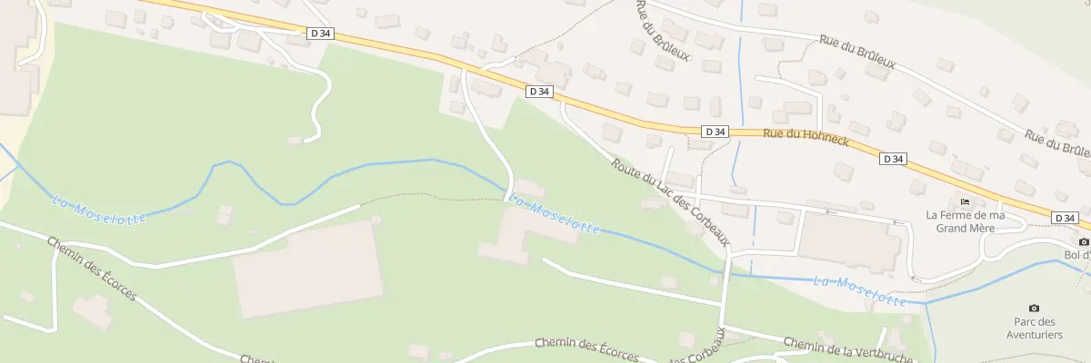 Plan du 54B Rue du Hohneck à La Bresse