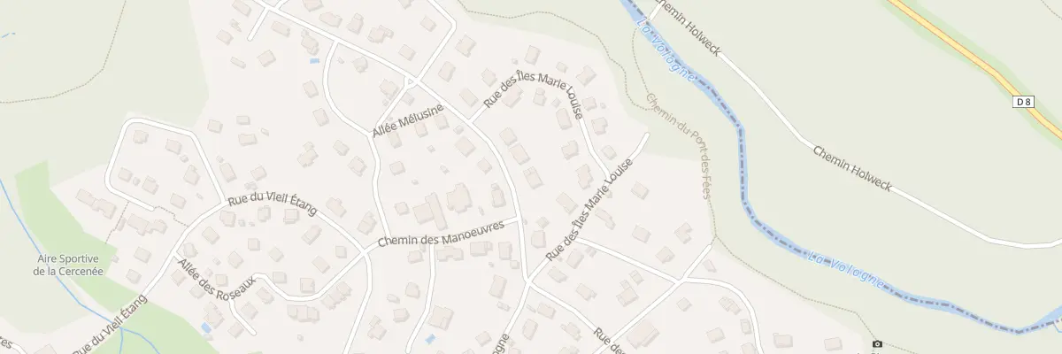 Plan du 24 Rue de la Vologne à Gérardmer