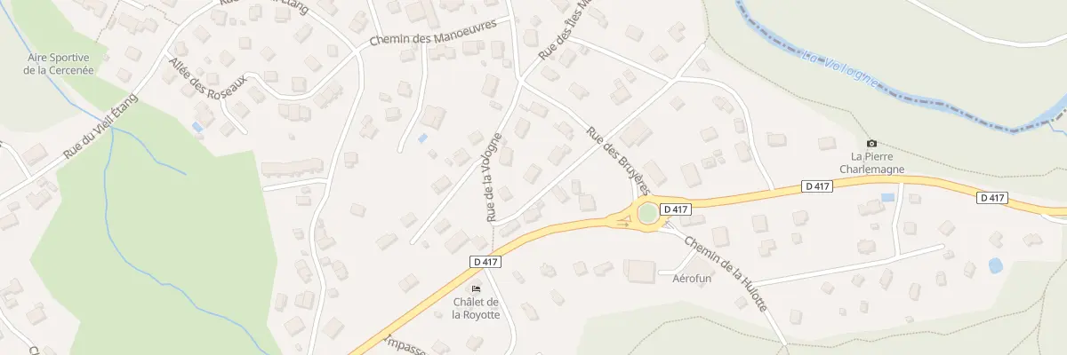 Plan du 5 Che du Pont des Fées à Gérardmer