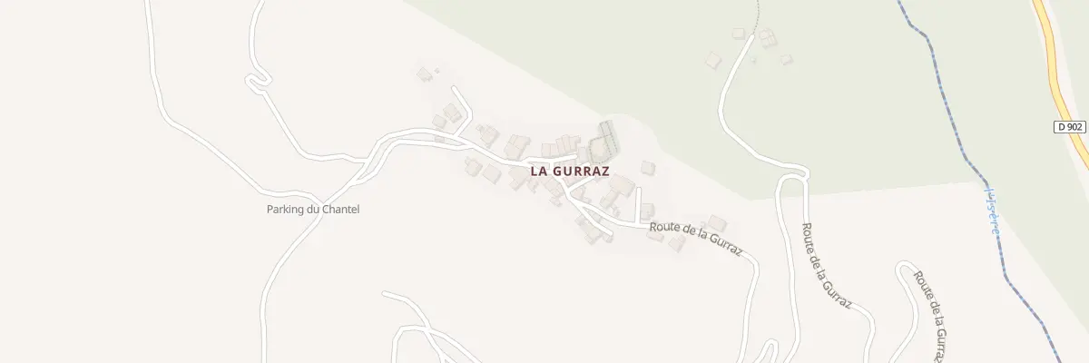 Plan du 5251 La Gurraz à Villaroger