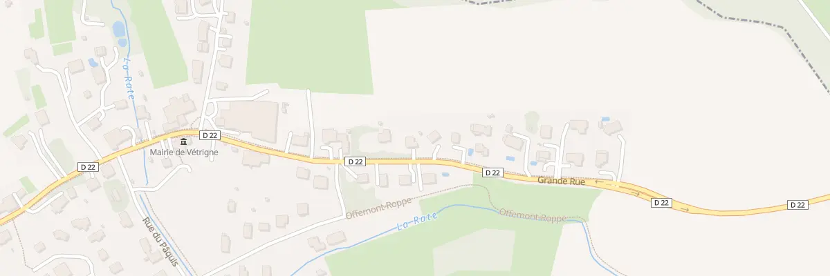 Plan du 67B Grande Rue à Vétrigne