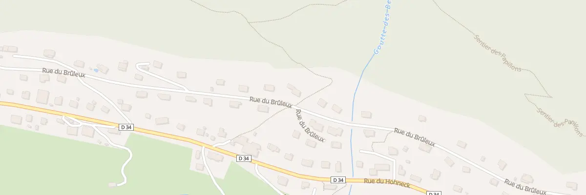 Plan du 32 Rue du Brûleux à La Bresse