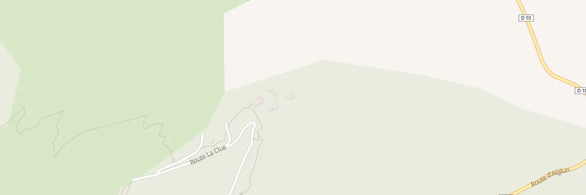Plan du 890 Rte La Clue au Mas
