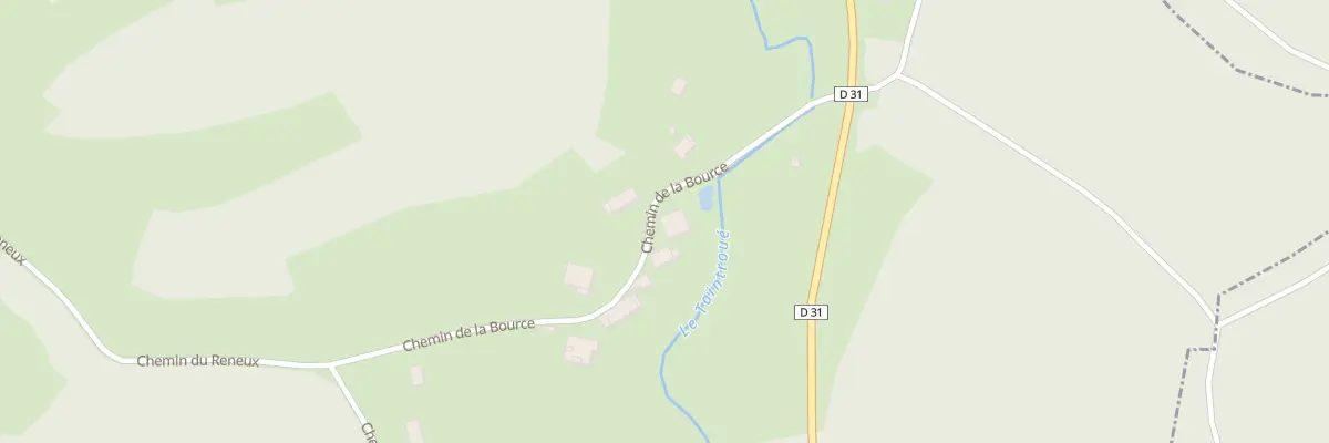 Plan du 175 Che de la Bource à Taintrux