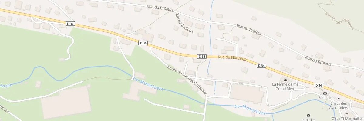 Plan du 62 Rue du Hohneck à La Bresse