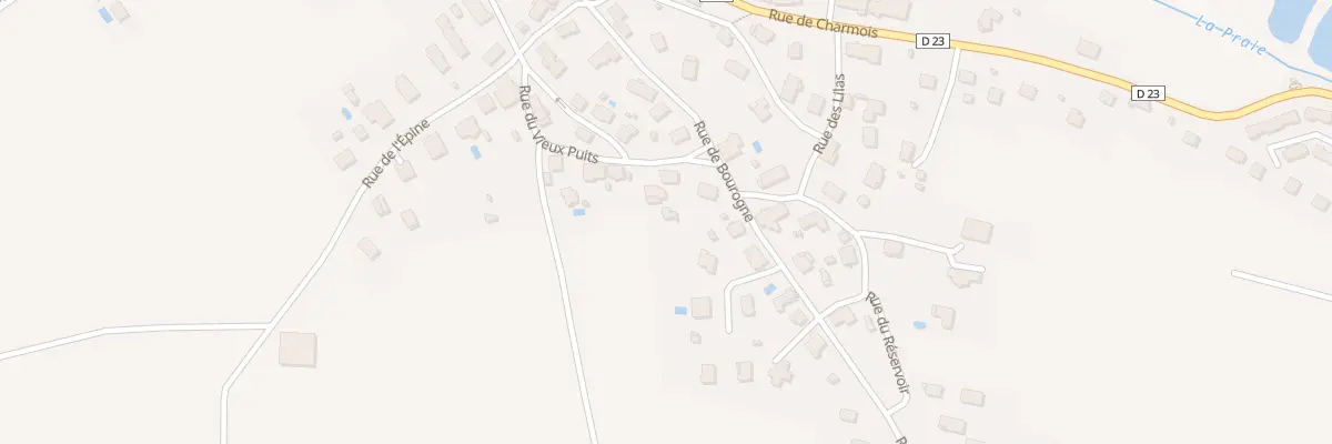 Plan du 26 Rue du vieux Puits à Meroux-Moval