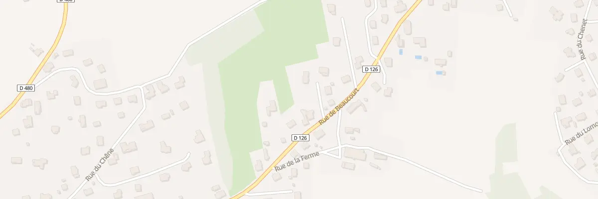 Plan du 36 Rue de Beaucourt à Dasle