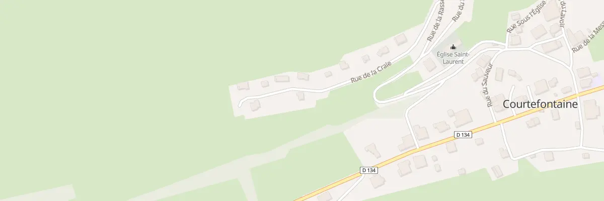 Plan du 5 Rue de la Craie à Courtefontaine
