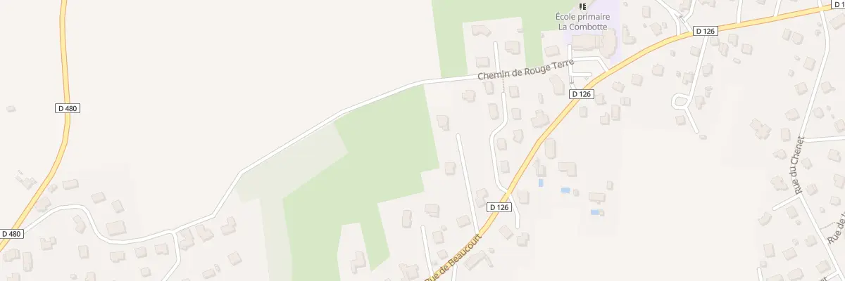 Plan du 32T Rue de Beaucourt à Dasle
