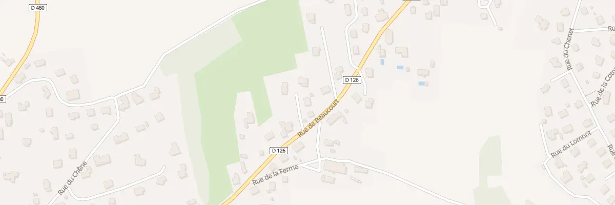 Plan du 32B Rue de Beaucourt à Dasle