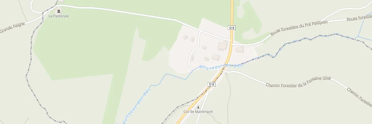 Plan du 26B Martimpré à Gerbépal