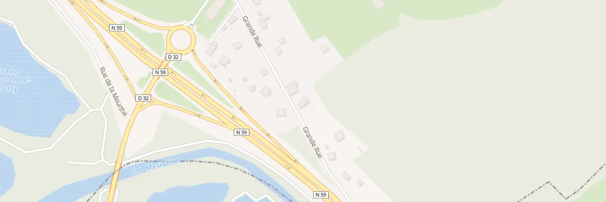 Plan du 250 Gr Grande Rue à La Voivre
