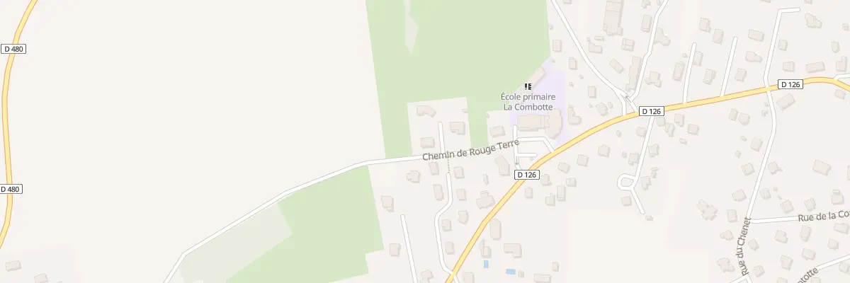 Plan du 8 Che de Rouge Terre à Dasle