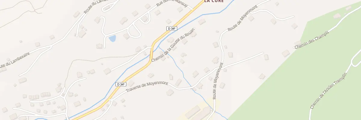 Plan du 4A Che de la Goutte du Rouan à La Bresse