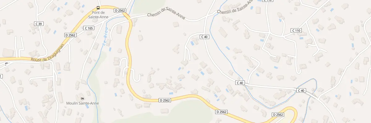 Plan du 61 Bd Louis Icard à Grasse