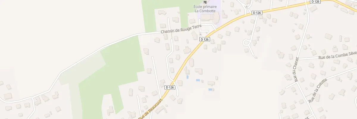 Plan du 6 Imp des Cerisiers à Dasle