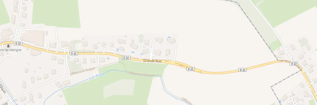 Plan du 81 Grande Rue à Vétrigne