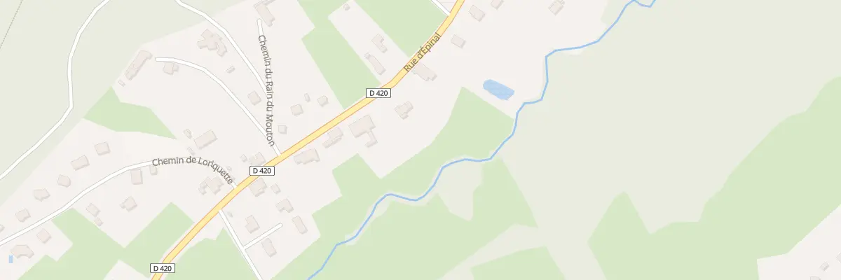 Plan du 167 Rue d’Epinal à Saint-Dié-des-Vosges