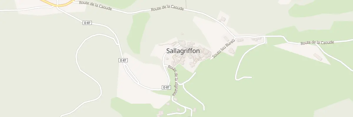Plan du 7 Tra du Pontis à Sallagriffon