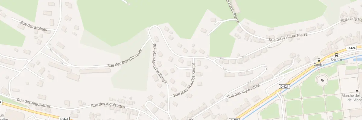 Plan du 4 Rue Jean Maurice Kempf à Moyenmoutier