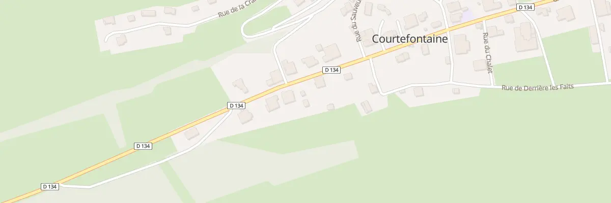 Plan du 6A Rue Grande à Courtefontaine