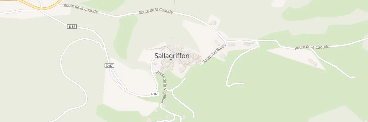 Plan du 31 Rue Centrale à Sallagriffon